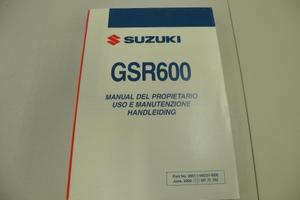 Uso e manutenzione moto Suzuki
