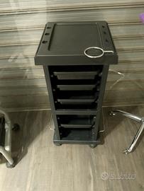 carrello per parrucchiere 