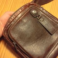 Borsello Borsa tracolla Piquadro in pelle marrone