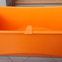 Vaschetta per bagnetto pieghevole