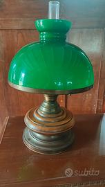 Lampada ministeriale tonda vintage