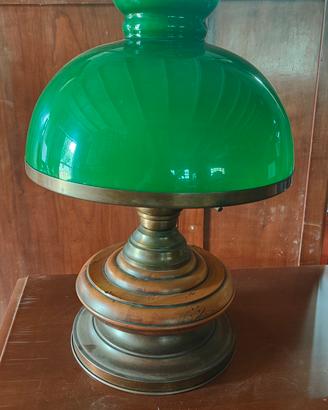 Lampada ministeriale tonda vintage