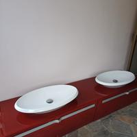 mobile da bagno doppio