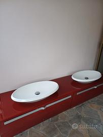 mobile da bagno doppio