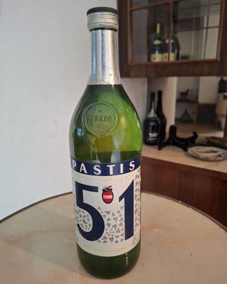 Bottiglia vintage Pastis 51, 1lt, del 1979
