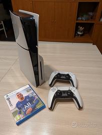 Ps5 slim lettore disco 2 joypad 