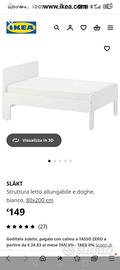 letto Ikea allungabile 