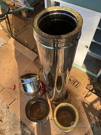 Canna fumaria inox doppia parete