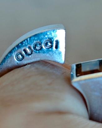 Anello Gucci Unisex Argento 925
