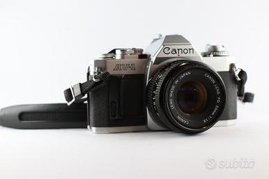 Canon AV-1 + Ob. 50 f 1.8 fd