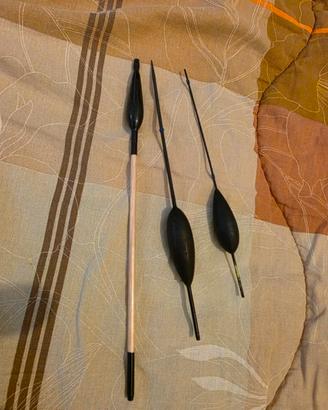 3 galleggianti da pesca 
