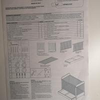 Lettino a sponde Azzurra design