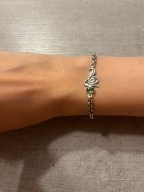Bracciale artigianale in argento