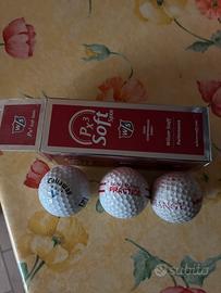 N. 3 palline da golf