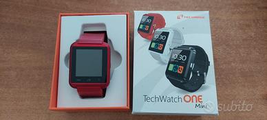 Smartwatch touch TECHWATCH ONE MINI ROSSO