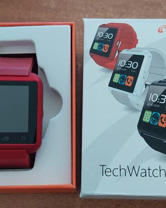 Smartwatch touch TECHWATCH ONE MINI ROSSO