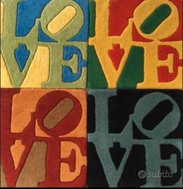 Robert Indiana - Four seasons Love - carpet