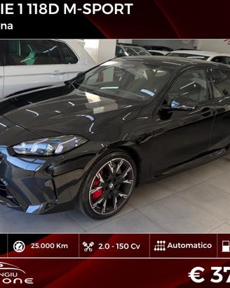 Bmw SERIE 1 118d MSport FINANZIABILE