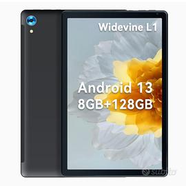 NUOVO Tablet 10 Pollici Android 13, 128GB ROM +13G