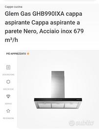 CAPPA GLEM GAS alta POTENZA ASPIRANTE 679 Mc/h