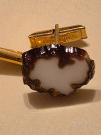 Gemelli vintage per polsini camicia 