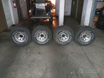 Cerchi acciaio 15" con gomme

