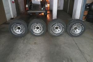 Cerchi acciaio 15" con gomme

