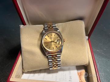 Rolex Datejust 36 oro acciaio