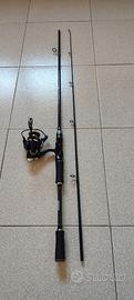 Canna da spinning pesca a predatori