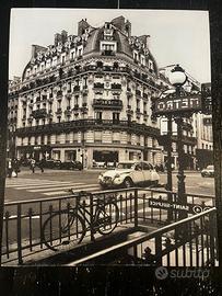 Quadri Londra - Iconico Bus e Parigi 40x50x2 cm)