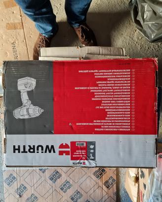 avvitatore a impulsi+2batterie 5 Ah+chiavi bussola