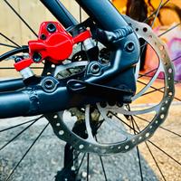 Bici mtb nuova 3 mesi freni disco idraulici