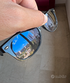 Occhiali rayban new wayfarer con lenti polarizzate