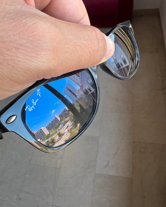 Occhiali rayban new wayfarer con lenti polarizzate