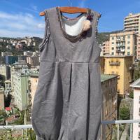 Vestito in felpa marca Fornarina colore grigio