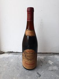 bottiglia vino amarone 1971