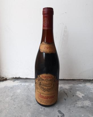 bottiglia vino amarone 1971