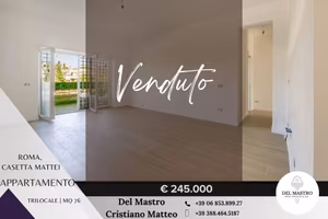 Appartamento di 76 m² con 3 locali e box auto a Ro