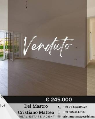 Appartamento di 76 m² con 3 locali e box auto a Ro