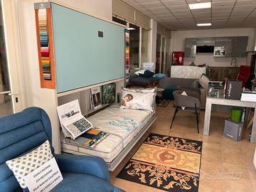 Mobile letto a castello a parete nuovo