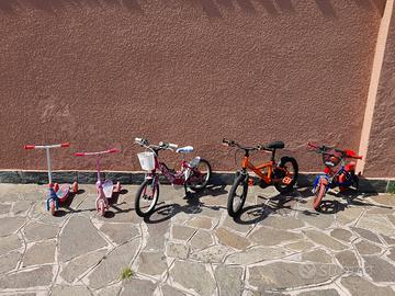 Biciclette/monopattini bimbi