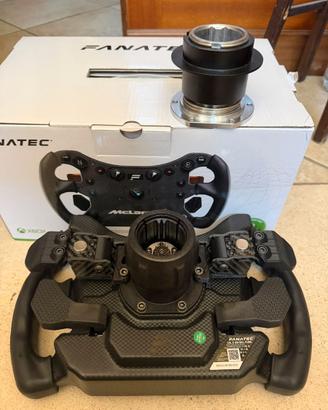 Volante FANATEC McLaren v2 con MOD Shifter QR1