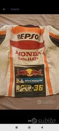 giacca moto in pelle