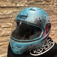 Casco da moto integrale NolanN62 pulsar azzurro XS