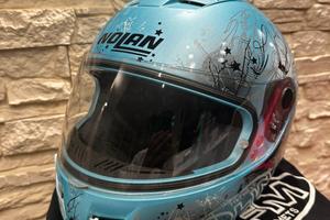 Casco da moto integrale NolanN62 pulsar azzurro XS