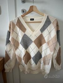 Pullover scollo V Emme Marella Tg.42
