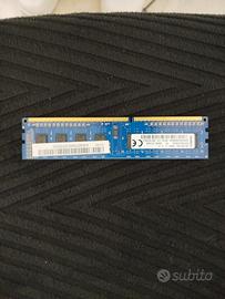 Moduli RAM DDR3 4GB 1600MHz desktop, perfettamente