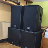 Sistema audio attivo 2800w Rms