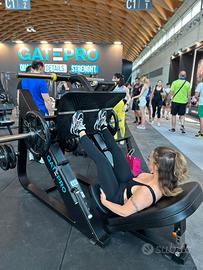 leg press 45 GATEPRO carico libero professionale 