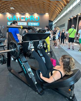 leg press 45 GATEPRO carico libero professionale 